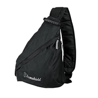 Samshield® 1.0 Premium Alcantara Helmet Navy with Leather Top + FREE Samshield Sling Bag!