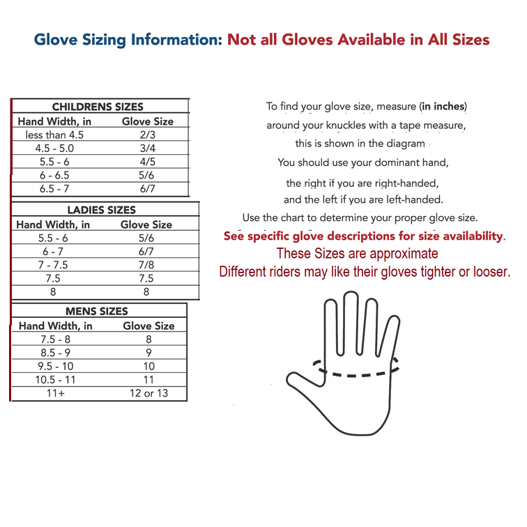 SSG® #2100 “Digital” Riding Gloves