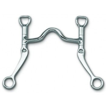 Myler Flat Shank Western Bit MB12
