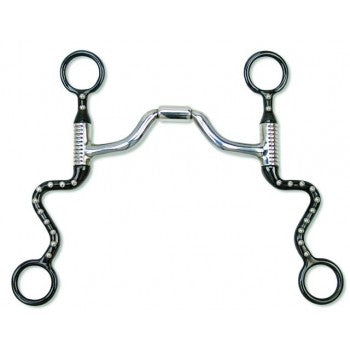 Myler Black Steel Seven Shank Bit MB33