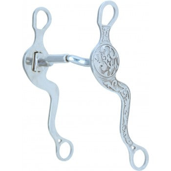 Myler Embossed Western Shank Bit MB36