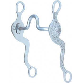 Myler Embossed Western Shank Bit MB98