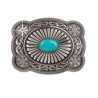 Blazin Roxx Turquoise Stone Buckle
