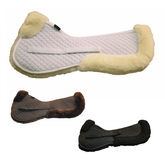 Lambskin Anatomical Contoured Half Pad